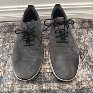 Cole Haan Mens Grand OS Size 11 Gray Oxford Dress Shoe C26361